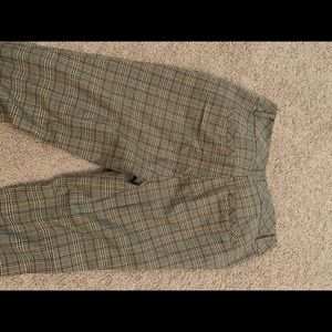 Plaid pants